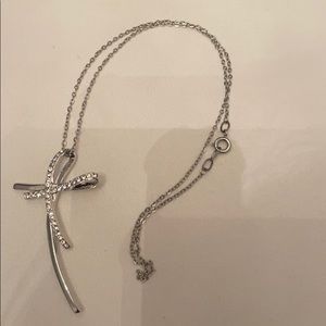 Cross pendant necklace  and chain